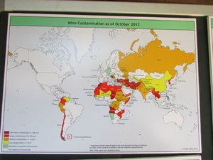 Landmine Museum: Countries with active landmines