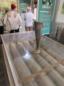 Landmine Museum: prosthetic leg