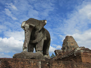 East Mebon: Elephant Statue