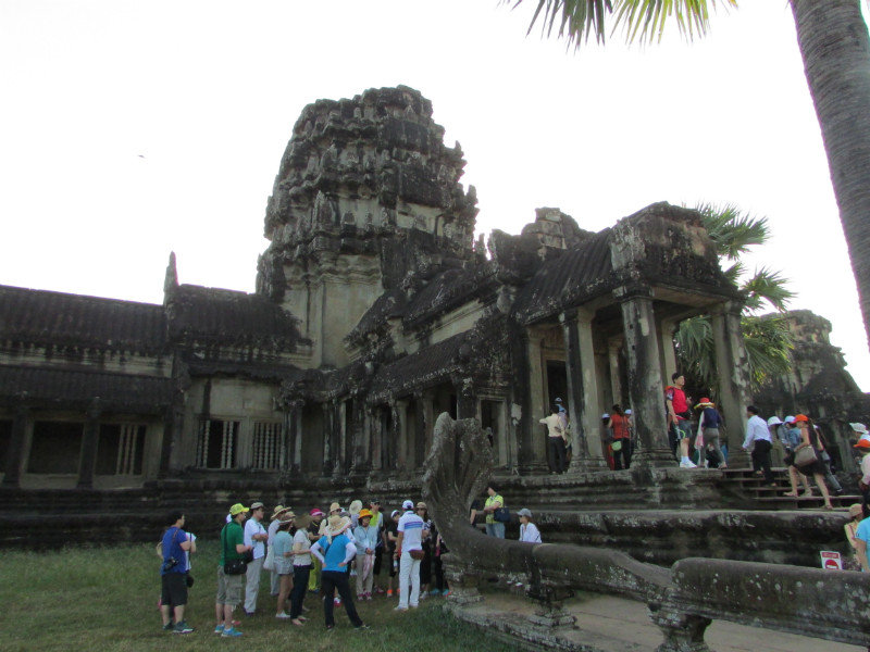 West Gopura Main Entrance and Tower Remains