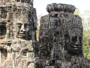 Bayon: Almost the last face tower photos