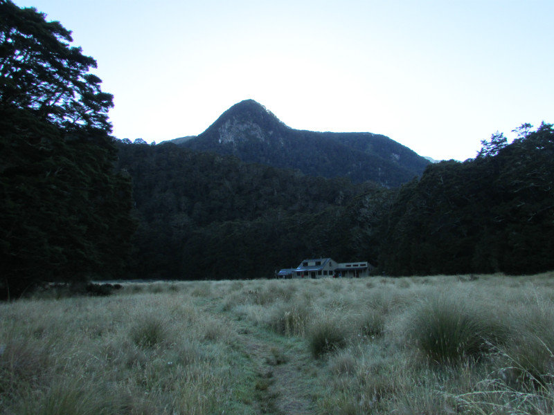 View of Iris Burn Hut