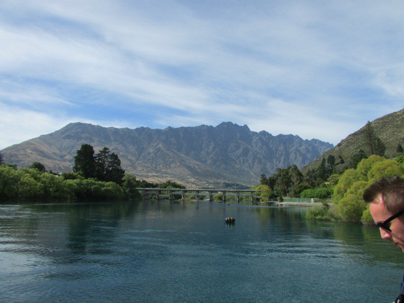 View of the Remarkables as seen from Lake Wakatipu