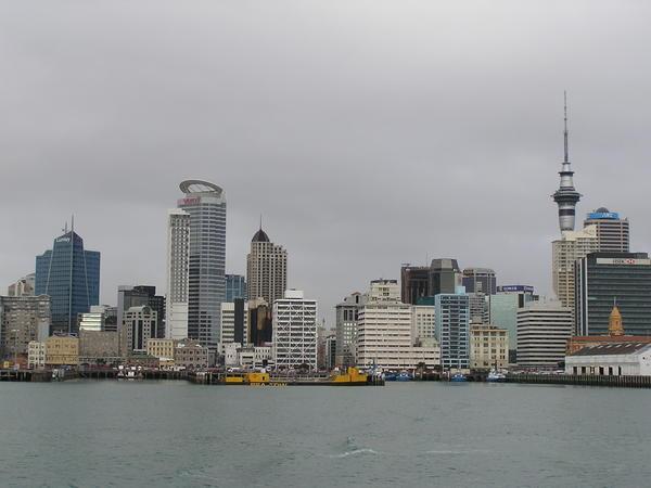 Auckland from Ferry