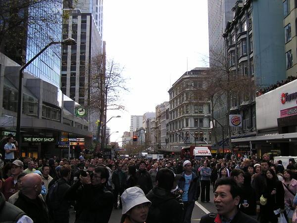 Busy Afternoon in Auckland