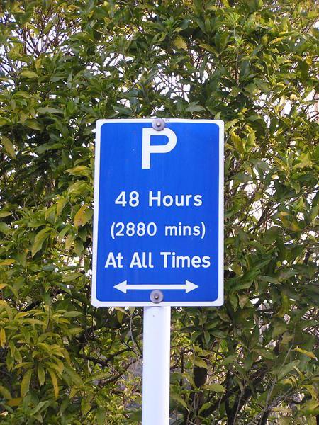 For those of you that refuse to use hours you can calculate your parking needs in minutes.