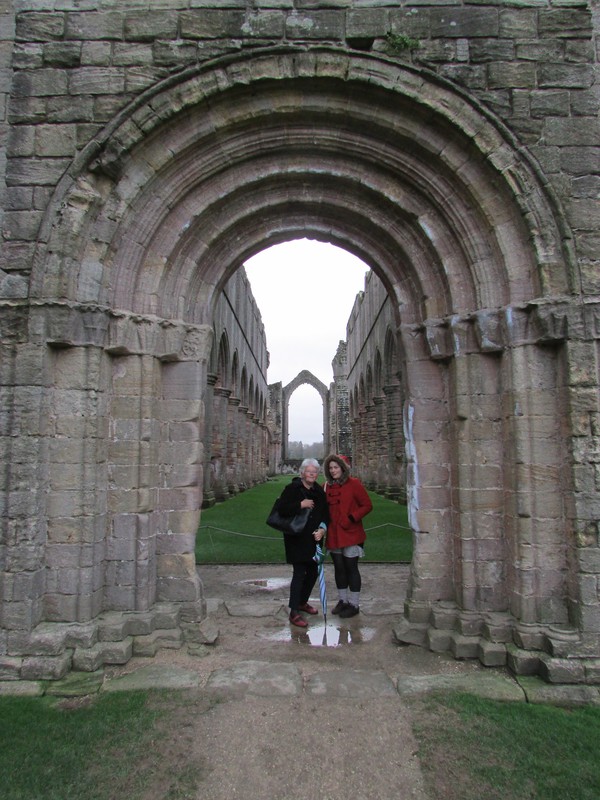 Fountains Abbey West Front Entry