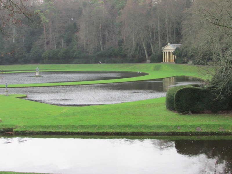 Studley Royal Water Garden and Temple of Piety and Moon Pond