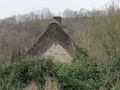 Thatched roof on cottage near Rievaulx Abbey