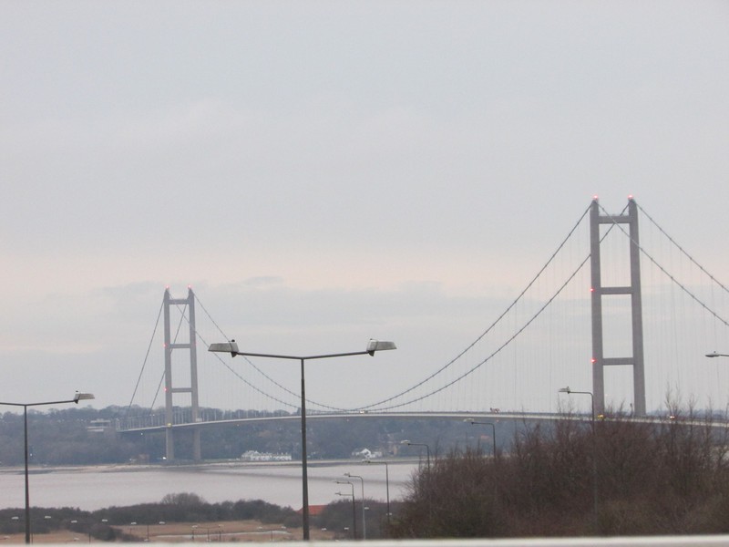 The Humber Bridge - our adventure into Lincolnshire