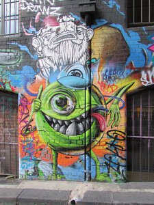 D4 - Laneway graffiti 