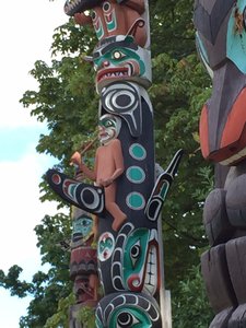 Legends of the Moon Totem Poles