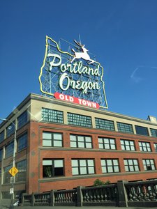 Old Portland Sign