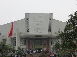 Ho Chi Minh Museum... we didn't get to visit :(