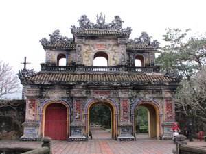 Awesome gate at Hue Imperial City