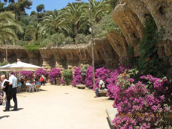 Parc Guell - outside the wave