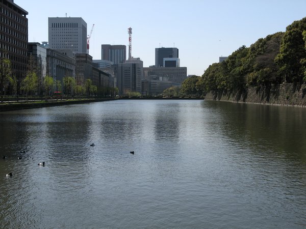 On the way to the Imperial Palace