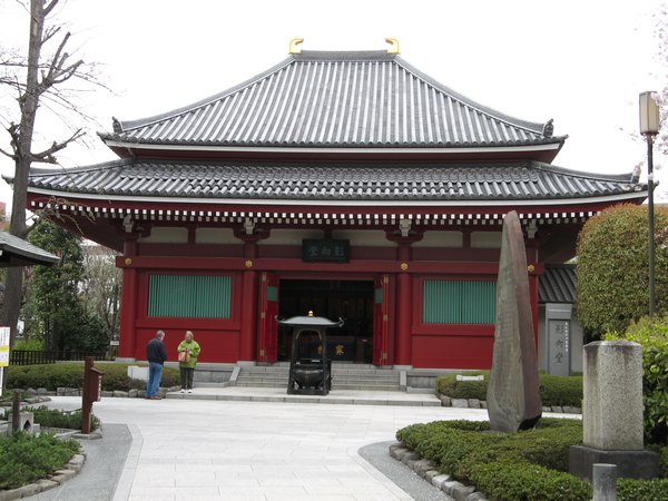 Temple behind Senso-ji