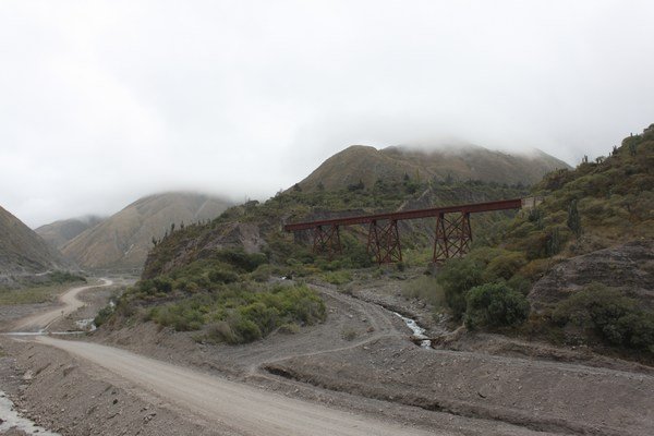 route 51 vanaf Salta naar de Andes