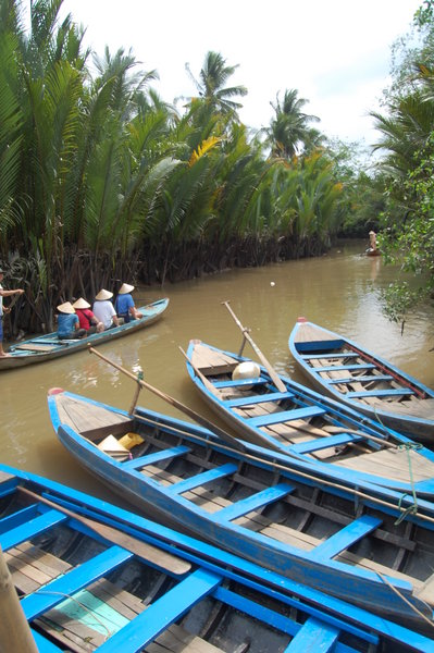 Mekong Delta boats.