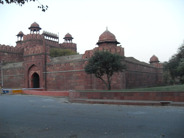 Red Fort in old Delhi