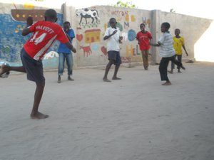 Soccer at Orphanage