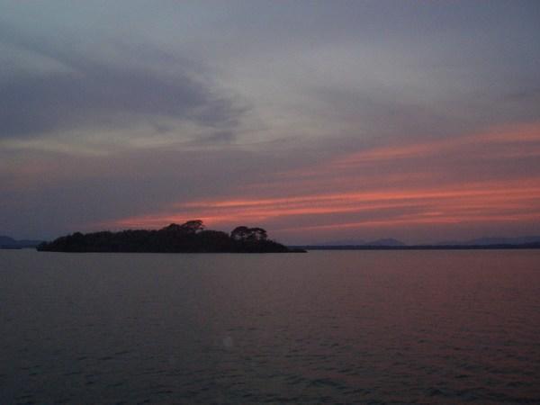 Sunset over Lago Izabel