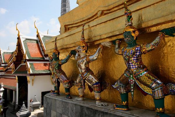Mythical Creatures of the Grand Palace, Bangkok