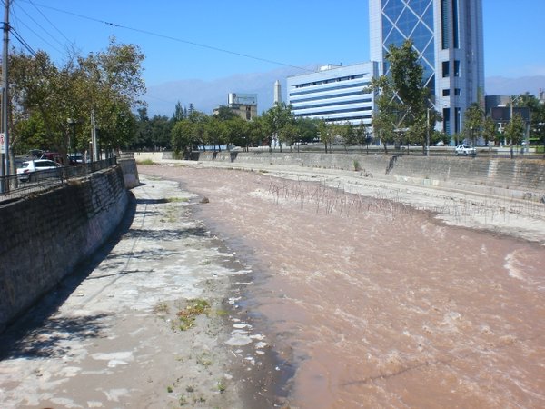 Rio Mapocho river