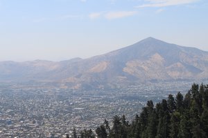 View of city from Cerro San Cristobal