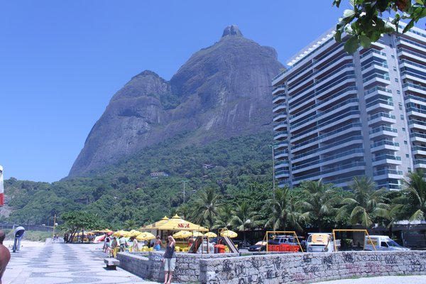 View from Sao Conrado Beach