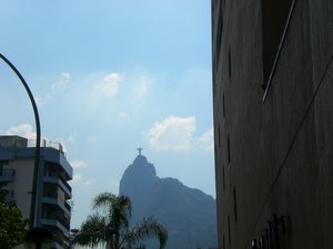 Cristo Redemptor view from Botafogo