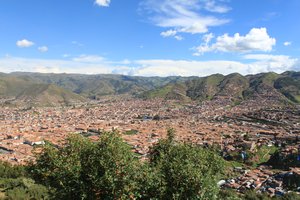 View of Cusco from Saqsaywaman