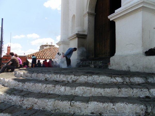 Prayers in Chichicastenango