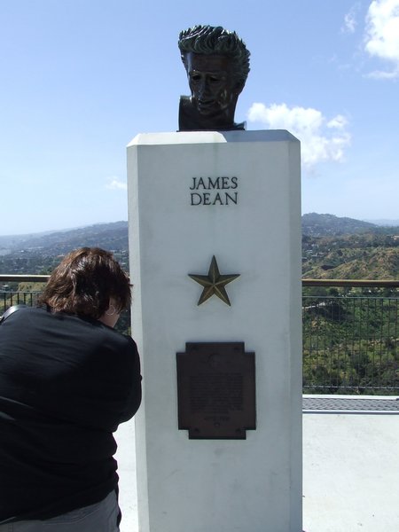 James Dean monument at GO