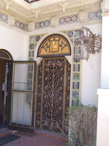 Guest house entrance