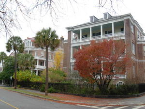 Colonial homes in Charleston
