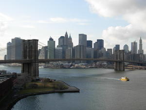 Brooklyn Bridge and Manhattan 