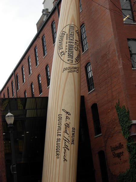 120 ft Baseball Bat at Louisville Slugger Factory