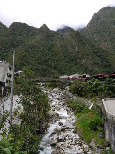 Aguas Calientas - the town suffered from floods in February