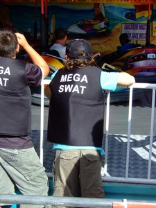 sogar das MEGA SWAT-Team war anwesend