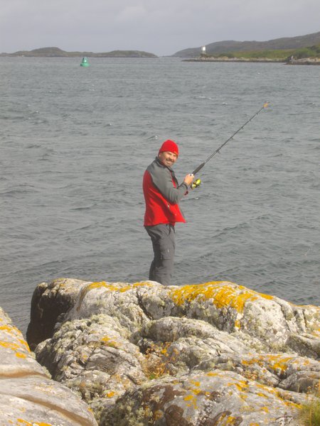 Neil fishing