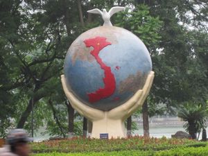 the globe according to vietnam