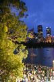 Circular Quay from the Botanical gardens on New Years eve