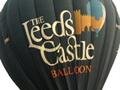 Hot air balloon ride at Leeds Castle