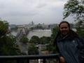 Me with the views of Budapest