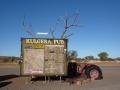 Kulgera Roadhouse, consists of a bar, petrol station and restaurant