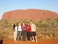Me and buddies infront of Uluru