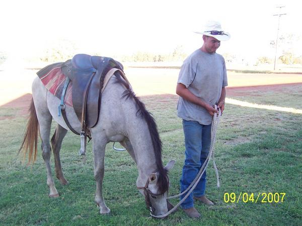 Wyandra Local & his horse