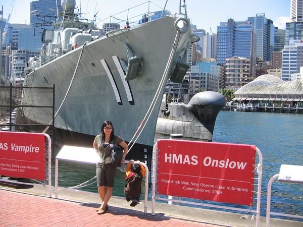 HMAS Battleship & Submarine